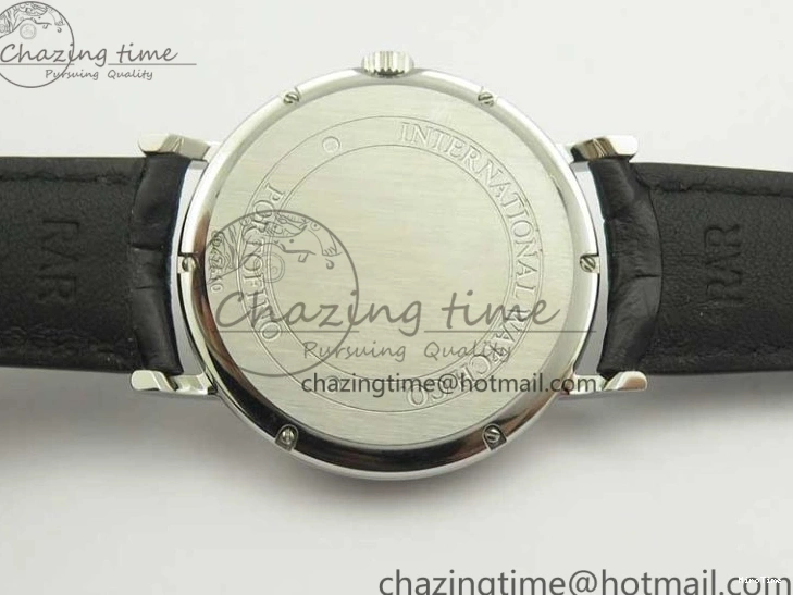 MIROTIME 0321 Portofino Automatic SS TWF 1:1 Best Edition Black Dial on Black Leather Strap A TravelReady 7199